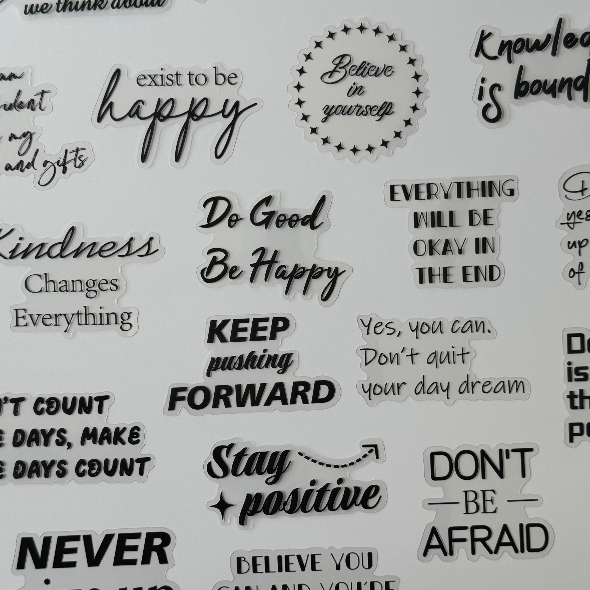 ✏️ Rooti Quotes - Sticker Pack (5 pcs)